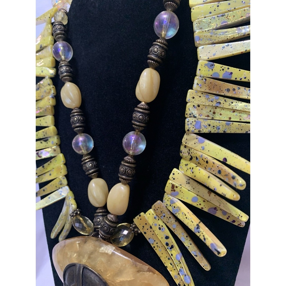 Anthony Alexander Double Stranded Statement Neckl… - image 4